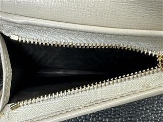 Gucci Women's Horsebit 1955 Card Leather Trimmed Card Case Wallet